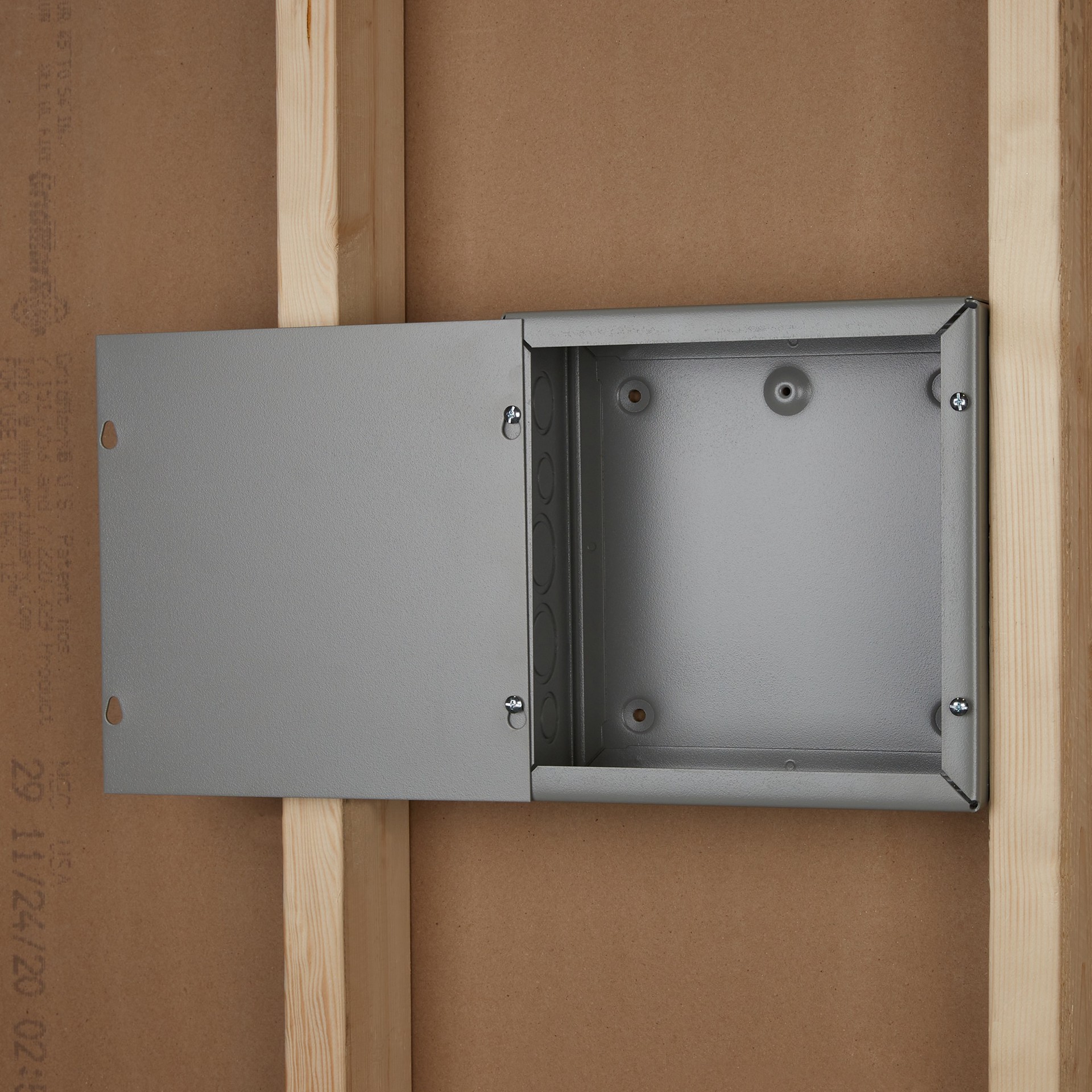 slide 3 of 6, Hubbell WIEGMANN Metal New work Enclosure Electrical Box, 1 ct
