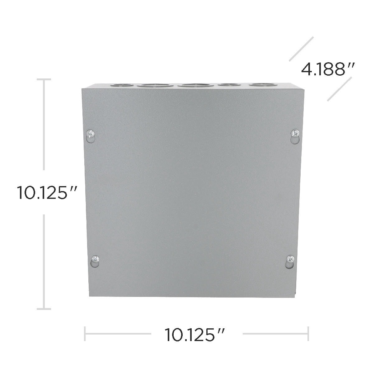 slide 4 of 6, Hubbell WIEGMANN Metal New work Enclosure Electrical Box, 1 ct