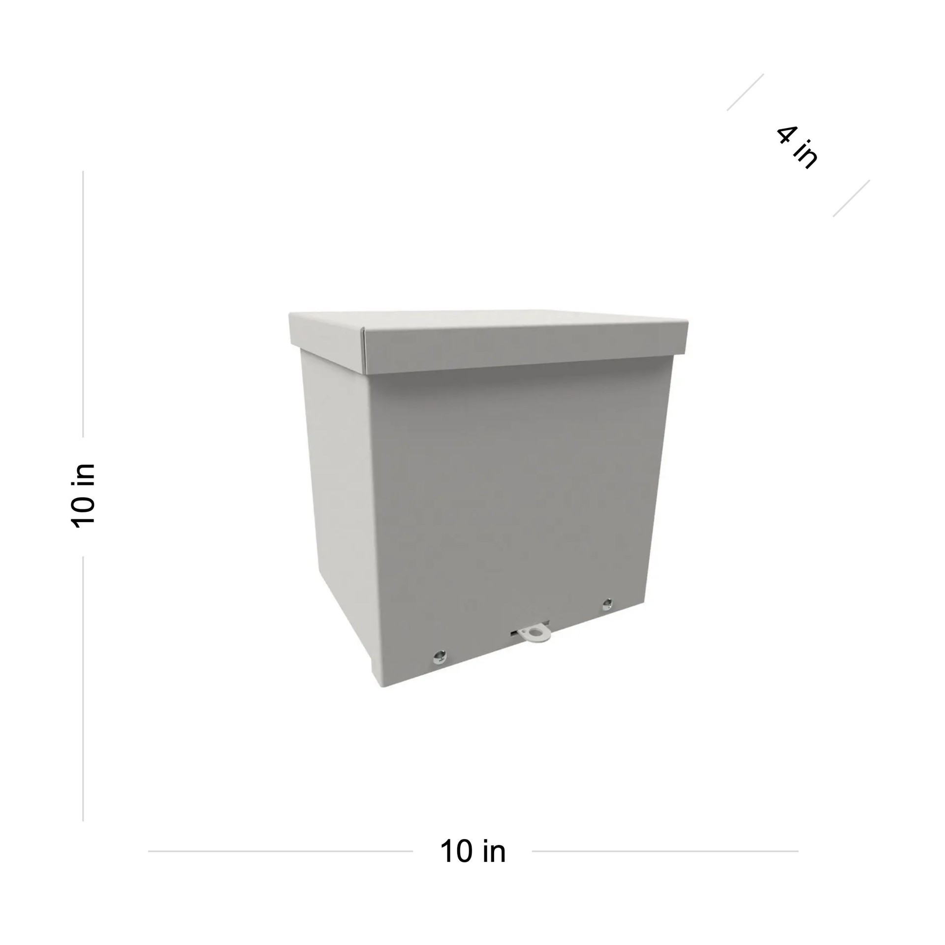 slide 5 of 6, Hubbell WIEGMANN Metal Weatherproof New work Enclosure Electrical Box, 1 ct