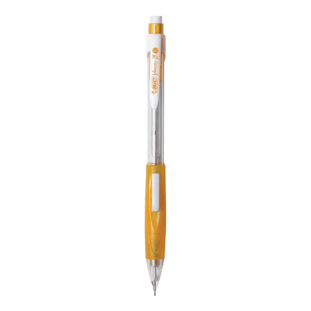 slide 3 of 5, BIC Velocity #2 Side Clic Mechanical Pencil, 0.7mm - Multicolor, 4 ct