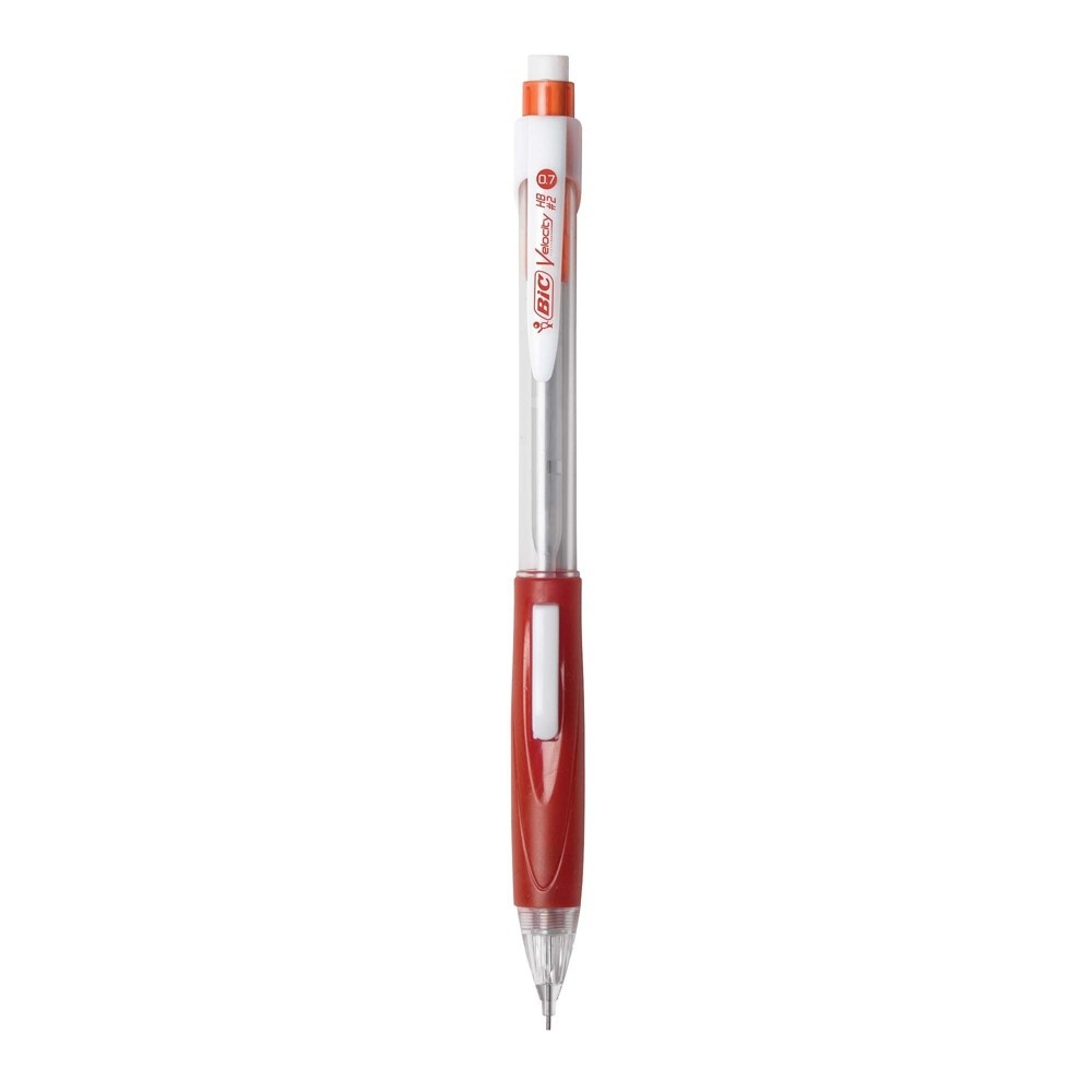 slide 4 of 5, BIC Velocity #2 Side Clic Mechanical Pencil, 0.7mm - Multicolor, 4 ct