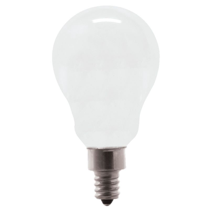 slide 2 of 3, GE Household Lighting GE 2pk 60W A15 LED Ceiling Fan Frosted Light Bulbs, 2 ct