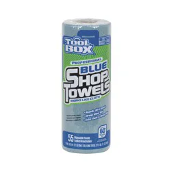 SELLARS ToolBox Professional Blue Single Roll (55ct) Paper Shop towel
