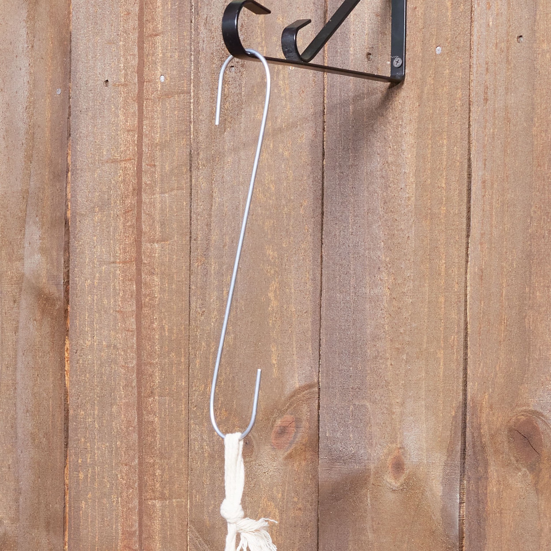 slide 5 of 6, Better-Gro 12-in Silver Steel Functional Plant hook(s), 1 ct