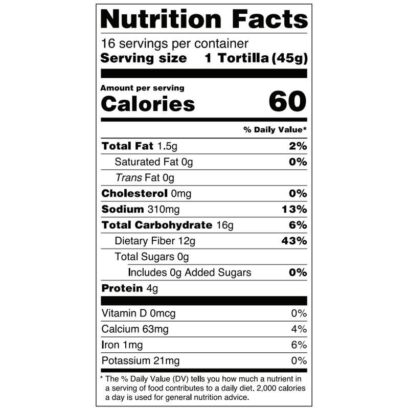 slide 4 of 5, Ole Xtreme Wellness High Fiber Low Carb Keto Friendly Tortilla Wraps - 12.7oz/8ct, 8 ct; 12.7 oz