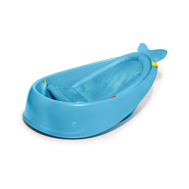 slide 1 of 14, Skip Hop Moby Smart Sling 3-Stage Baby Bath Tub - Blue, 1 ct