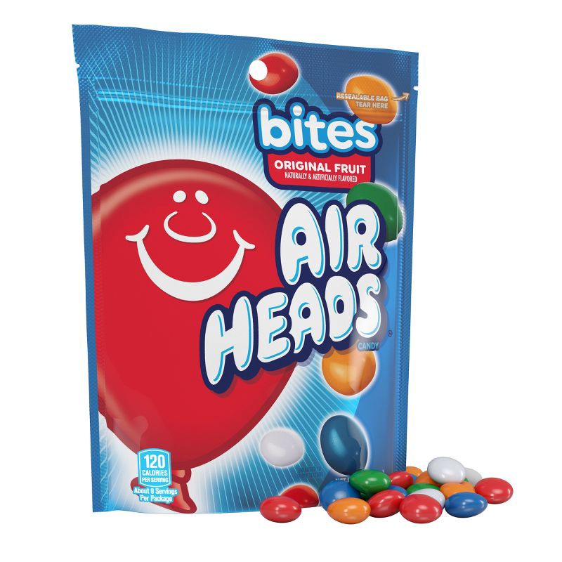 slide 1 of 8, Airheads Bites Fruit Flavored Candy Standup Bag - 9oz, 9 oz