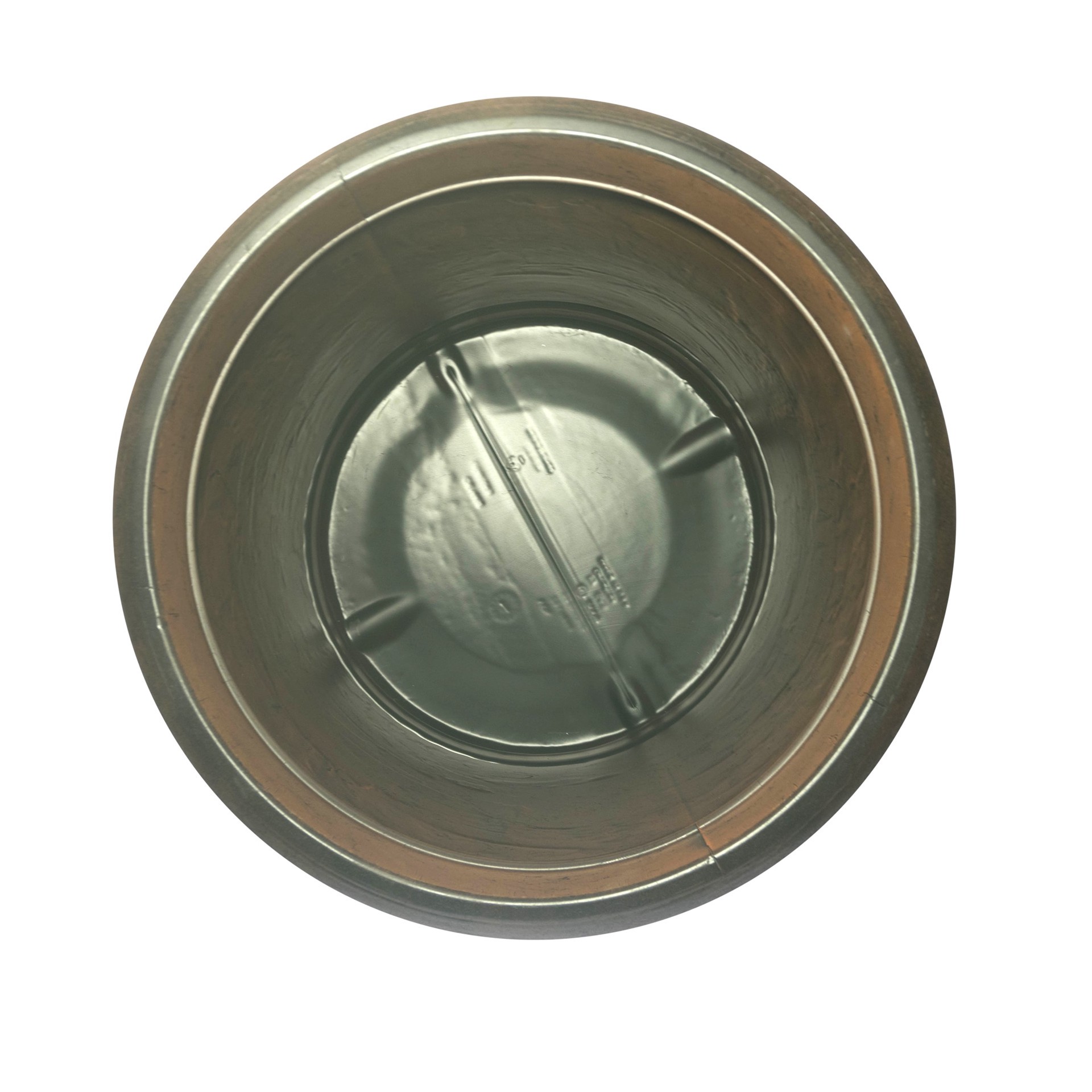 slide 3 of 6, allen + roth Round 15.59-in W x 15.59-in L Brown Resin Indoor/Outdoor Planter, 1 ct