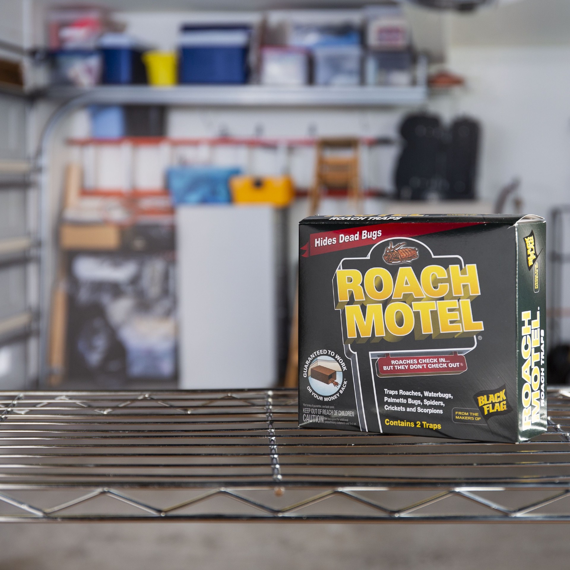 slide 5 of 6, BLACK FLAG Roach Motel Indoor Insect trap 2 -Pack, 1 ct