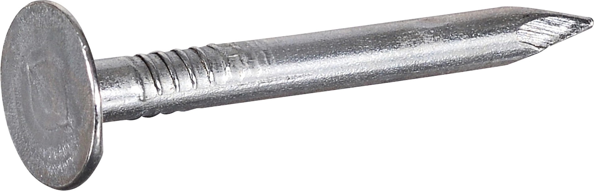 slide 2 of 6, Fas-n-Tite 1-1/4-in Smooth Shank Electro-galvanized Roofing Nails 5886 -Per Container, 1 ct