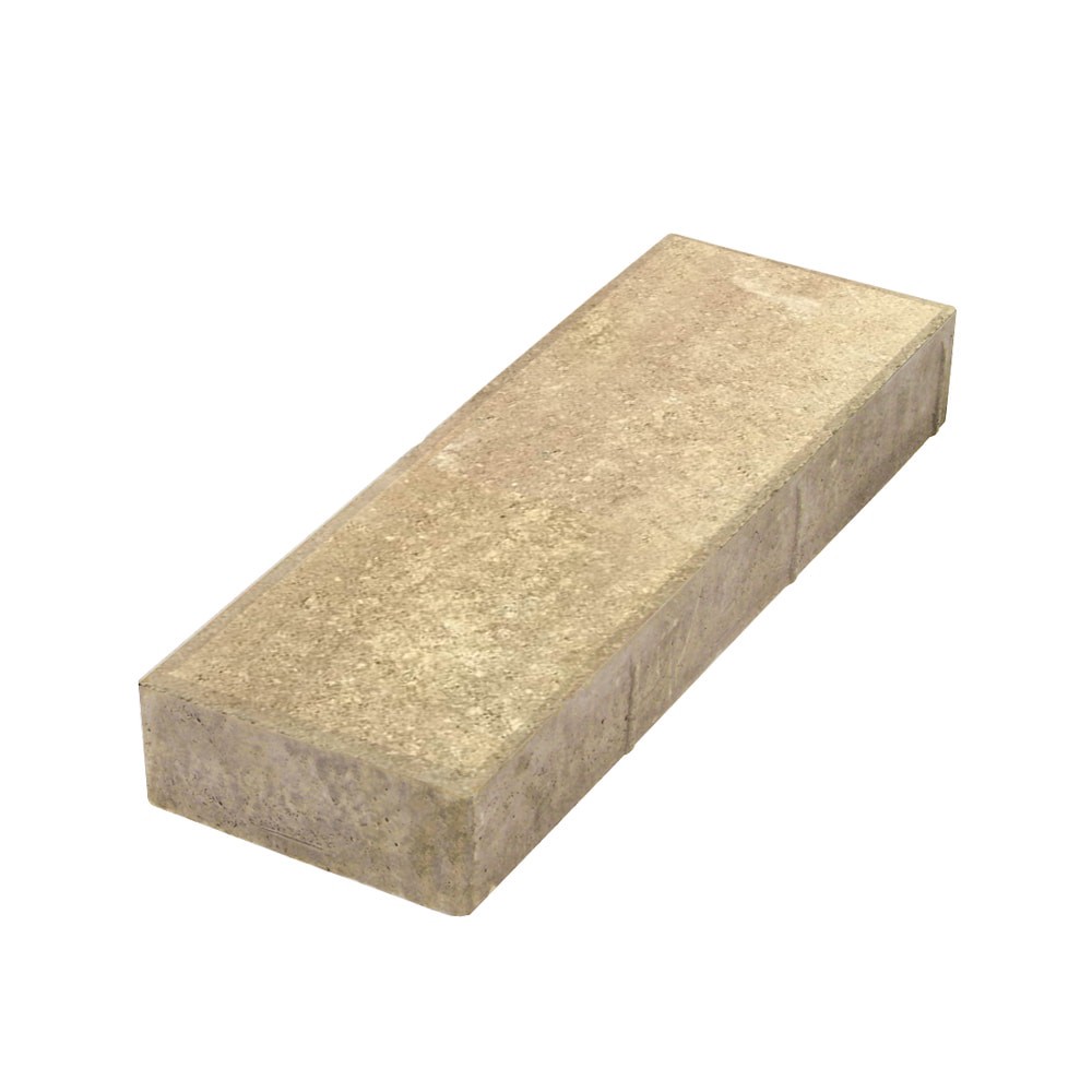 slide 1 of 3, 18-in L x 6-in W x 2-in H Rectangle Light brown blend Concrete Paver, 1 ct