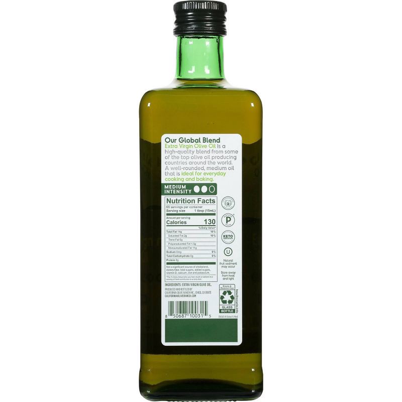 slide 2 of 3, California Olive Ranch Global Blend Extra Virgin Olive Oil - 33.8 fl oz, 33.8 fl oz