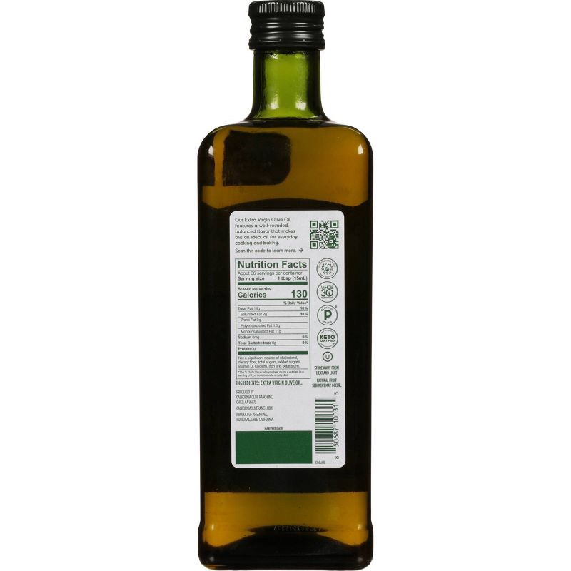 slide 2 of 3, California Olive Ranch Global Blend Extra Virgin Olive Oil - 33.8 fl oz, 33.8 fl oz