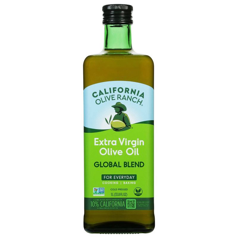 slide 1 of 3, California Olive Ranch Global Blend Extra Virgin Olive Oil - 33.8 fl oz, 33.8 fl oz