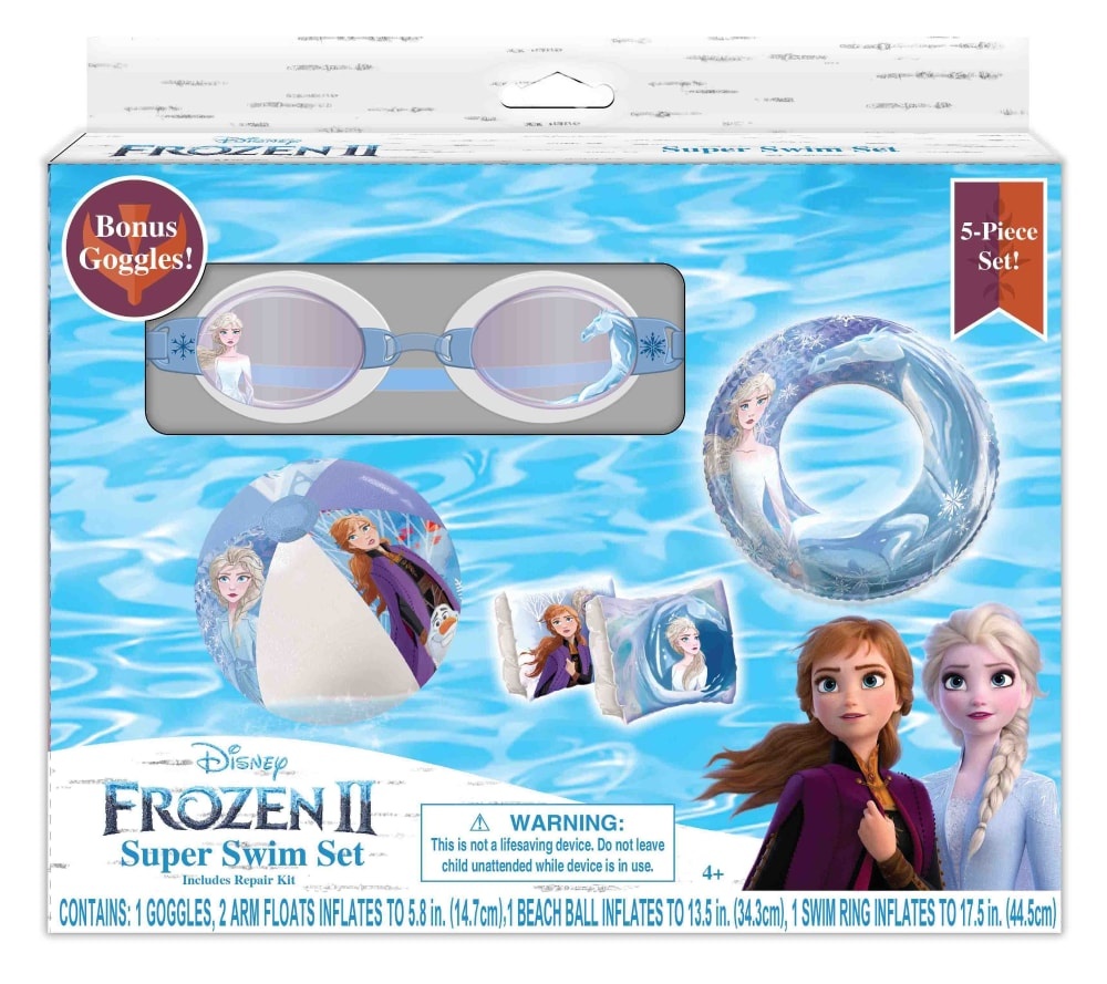 slide 1 of 1, Frozen 2 Inflatable Swim Set - 5 Pack, 5 ct