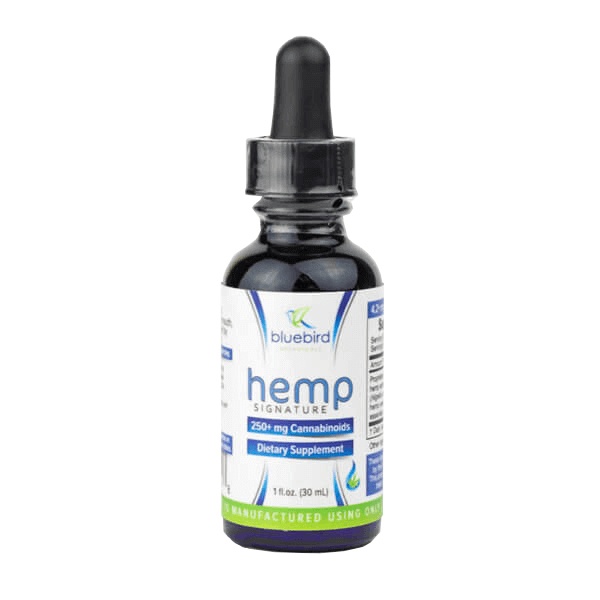 slide 1 of 1, Bluebird Botanicals Hemp Signature, 1 oz