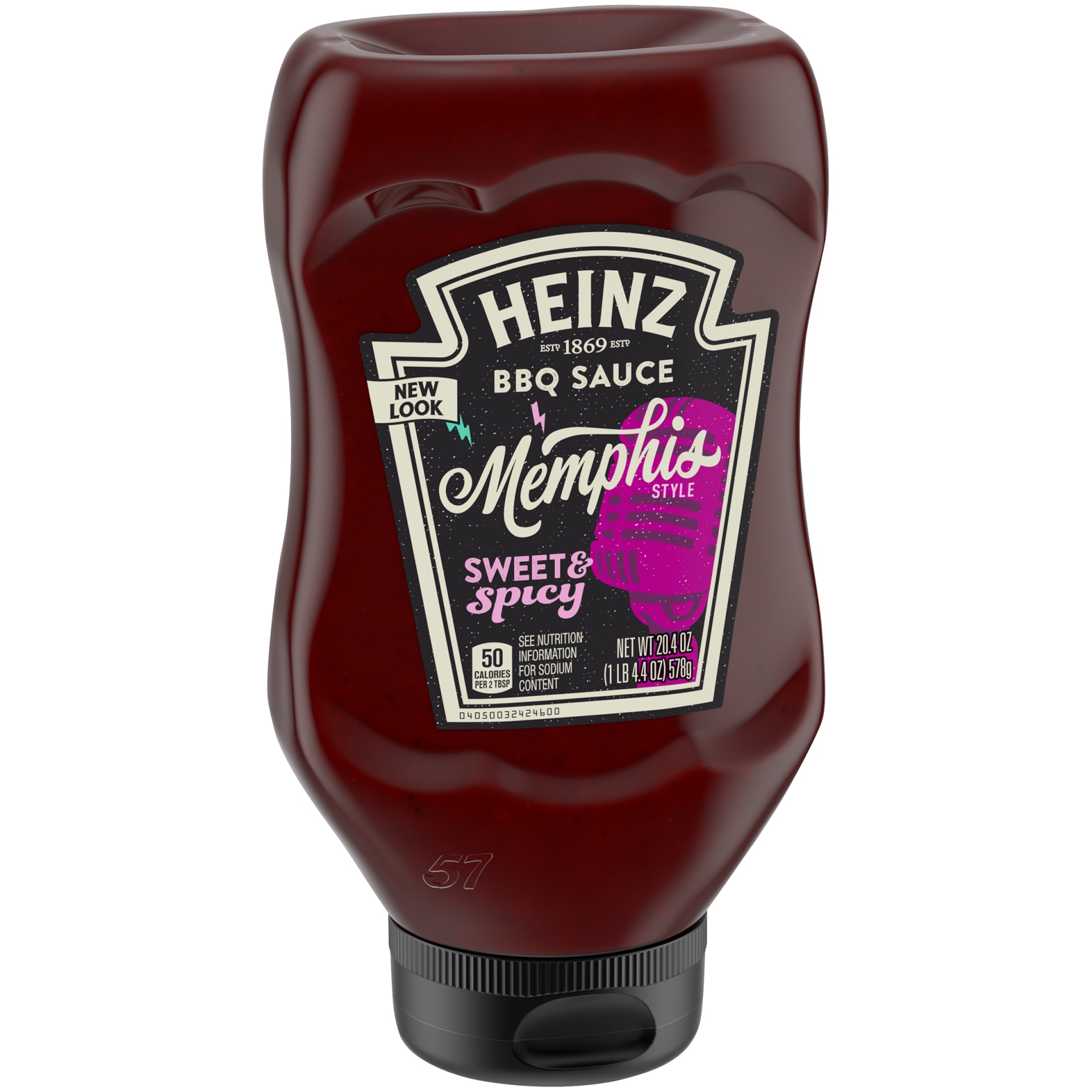 slide 6 of 10, Heinz Memphis Style Sweet & Spicy BBQ Sauce 20.4 oz Bottle, 20.4 oz