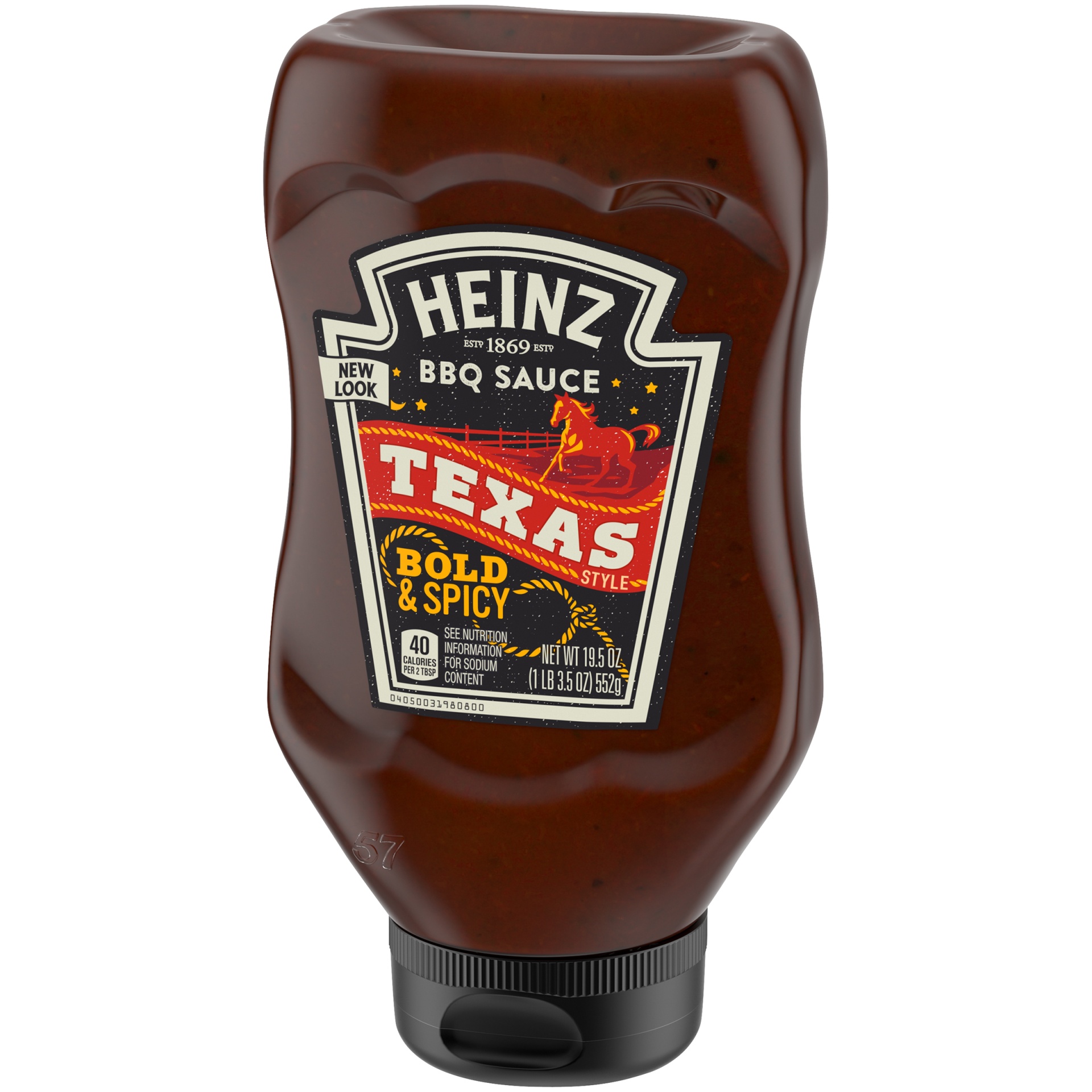 slide 7 of 10, Heinz Texas-Style Bold & Spicy BBQ Sauce Bottle, 19.1 oz