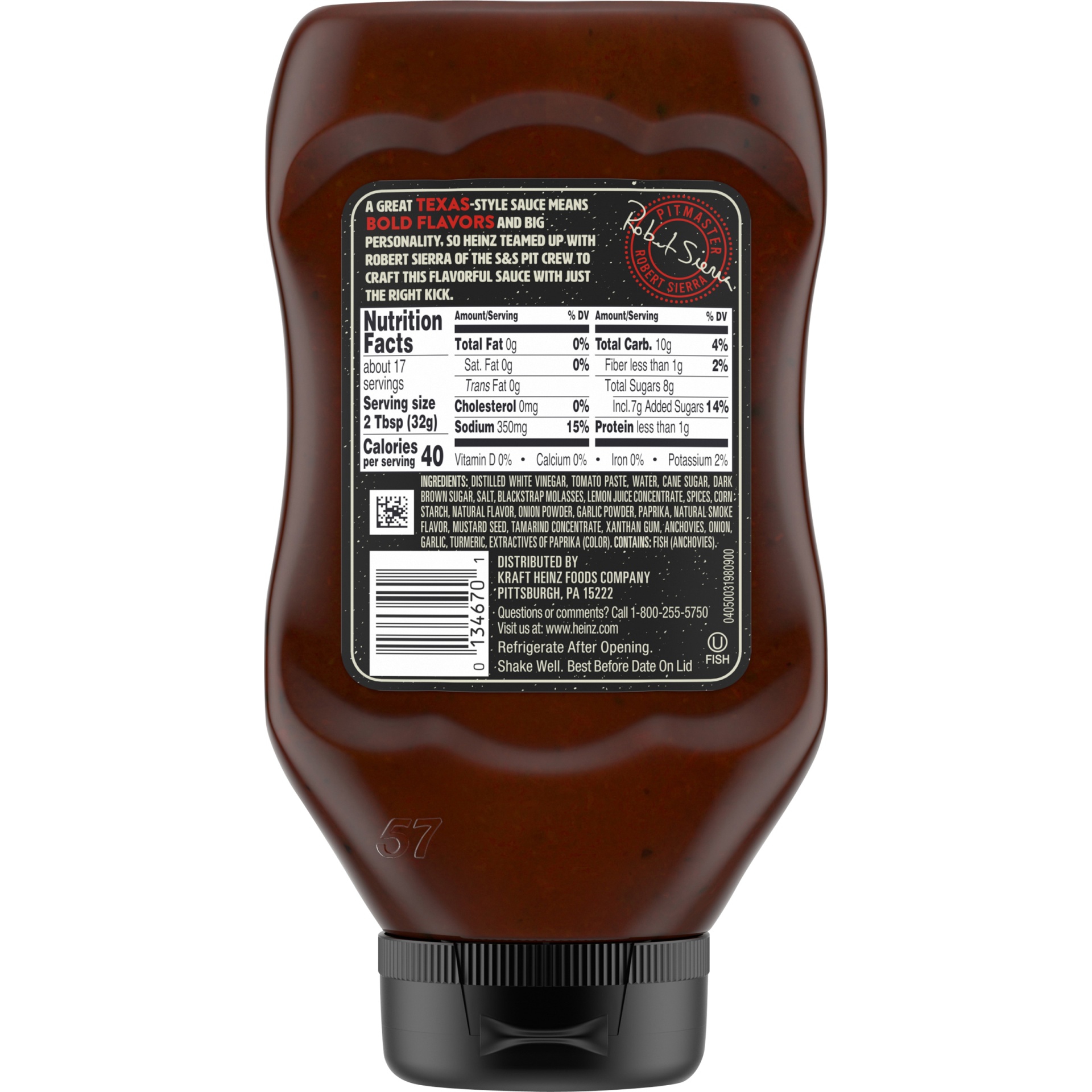 slide 8 of 10, Heinz Texas-Style Bold & Spicy BBQ Sauce Bottle, 19.1 oz