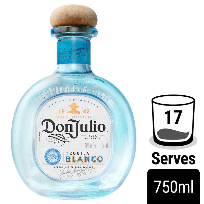 slide 2 of 7, Don Julio Blanco Tequila - 750ml Bottle, 750 ml