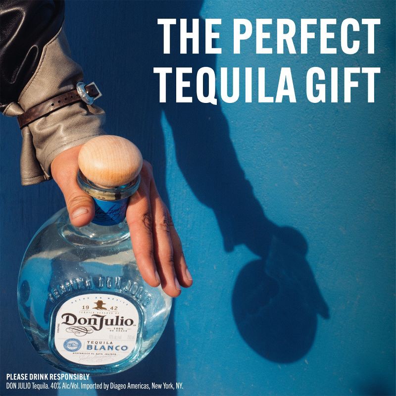 slide 5 of 7, Don Julio Blanco Tequila - 750ml Bottle, 750 ml