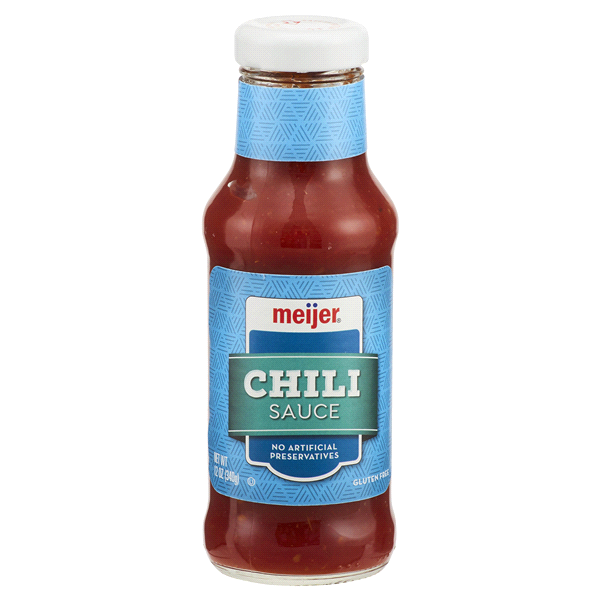 slide 1 of 1, Meijer Chili Sauce, 12 oz