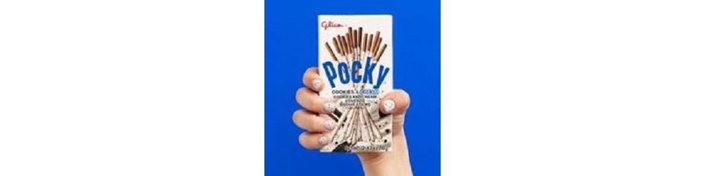 slide 4 of 4, Glico Pocky Cookies & Cream Covered Biscuit Sticks 2.47oz, 2.47 oz