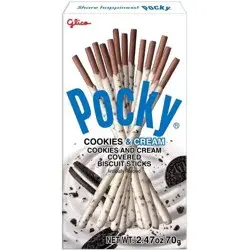 Glico Pocky Cookies & Cream Covered Biscuit Sticks 2.47oz
