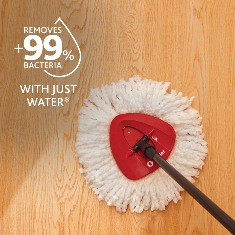 slide 5 of 14, O-Cedar EasyWring Spin Mop and Bucket System, 1 ct