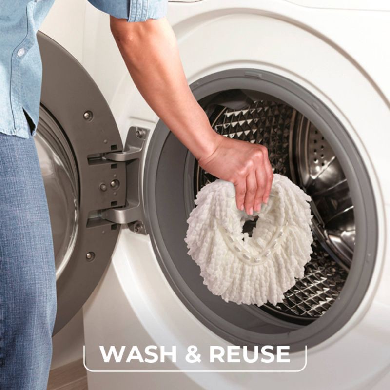 slide 9 of 14, O-Cedar EasyWring Spin Mop and Bucket System, 1 ct