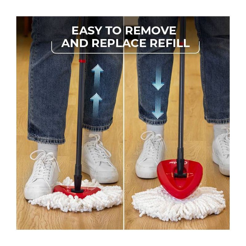 slide 5 of 10, O-Cedar EasyWring Mop Head Replacement, 1 ct