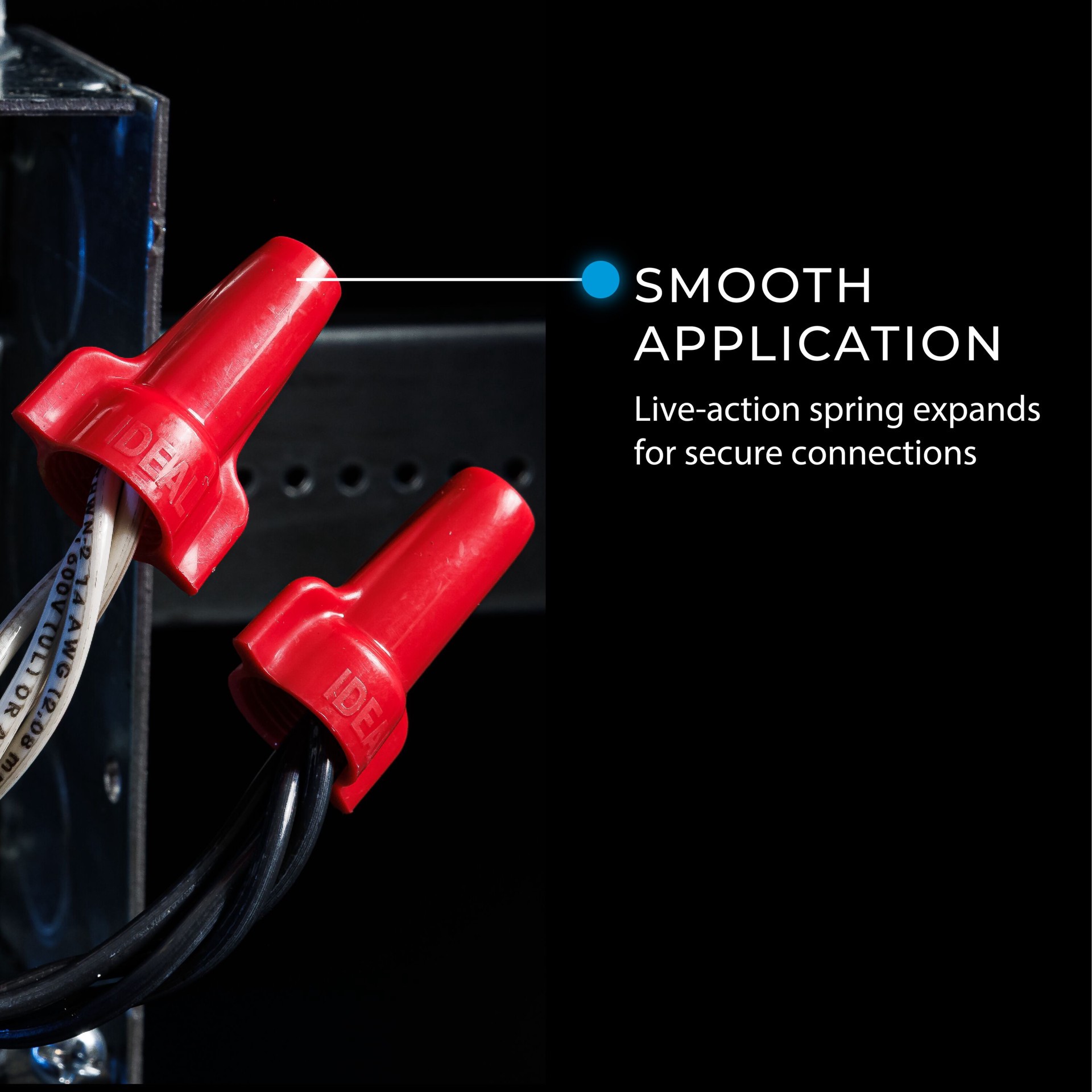 slide 4 of 6, IDEAL Wing Wire Connectors Red ( 250 -Pack ), 1 ct