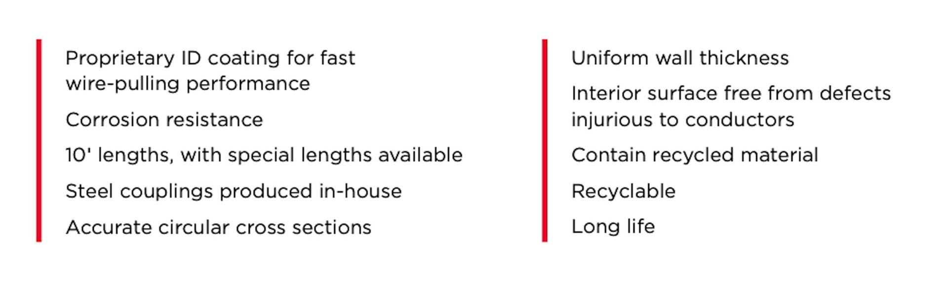 slide 5 of 6, 3/4-in x 5.0-ft Silver EMT Conduit, 1 ct