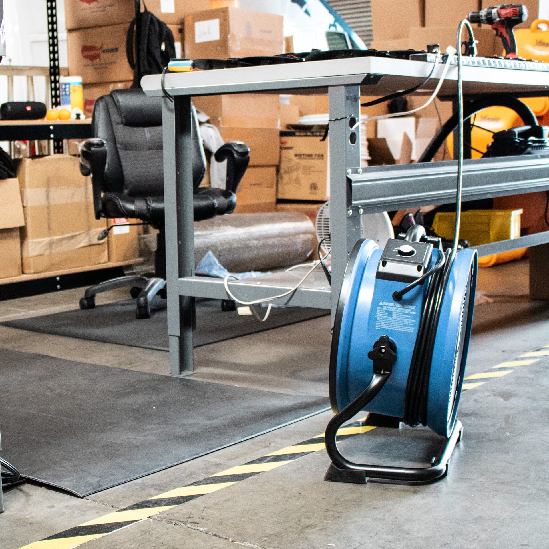 slide 4 of 6, XPOWER 1/4-HP 1720.0-CFM Axial Daisy Chain Compatible Indoor/Outdoor Blower Fan, 1 ct