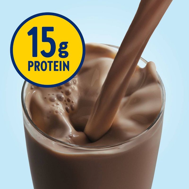 slide 5 of 10, Glucerna Hunger Smart Nutrition Shake - Classic Chocolate - 6ct/60 fl oz, 6 ct, 60 fl oz