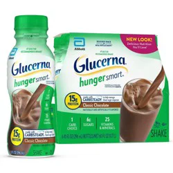 Glucerna Hunger Smart Nutrition Shake - Classic Chocolate - 6ct/60 fl oz