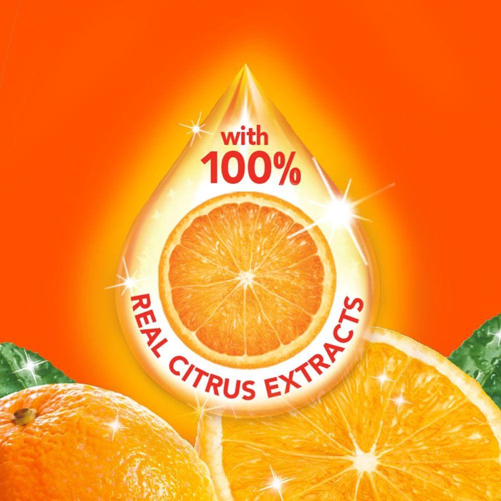 slide 5 of 6, AJAX 28-fl oz Orange Dish Soap, 1 ct