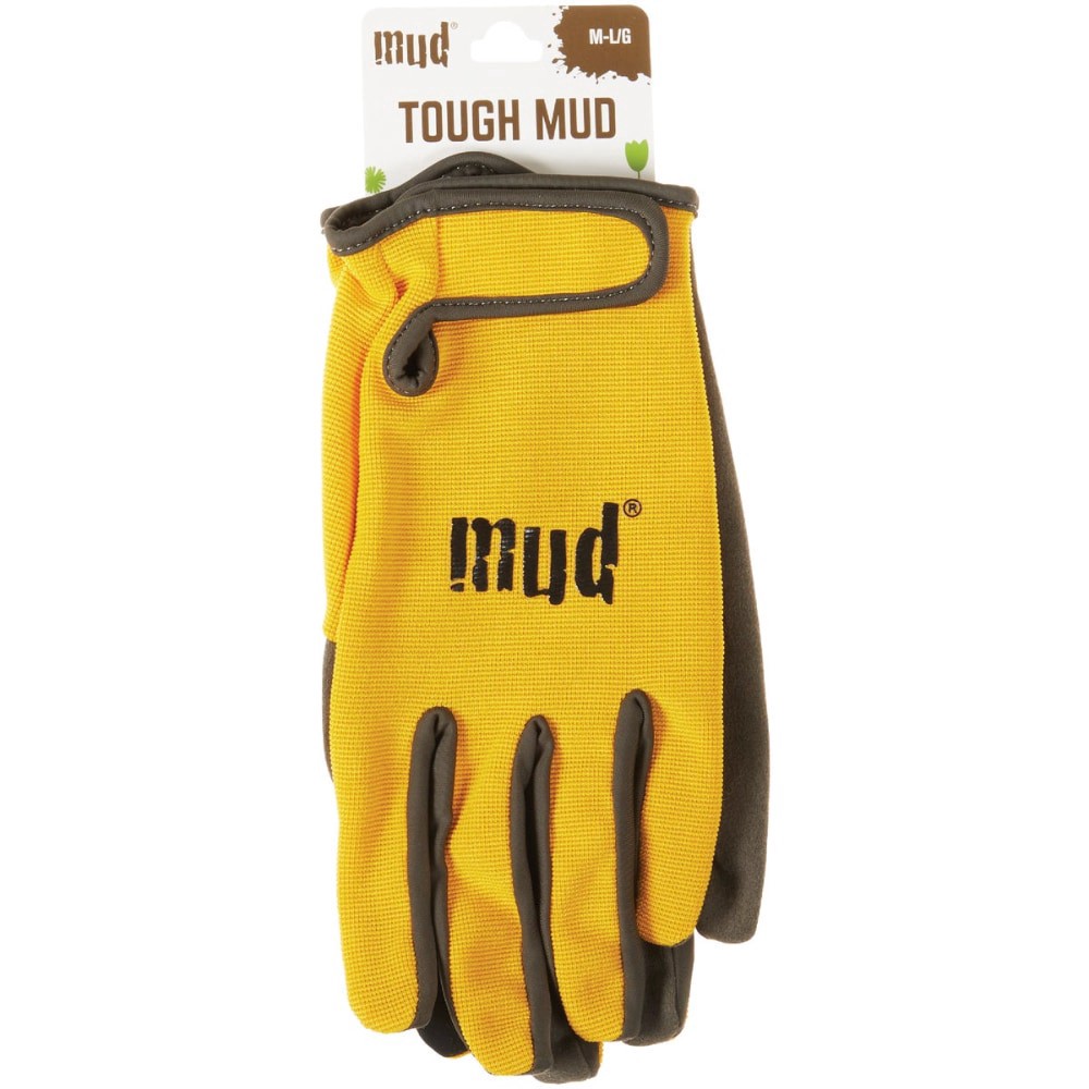slide 2 of 2, Mud Women's Medium/Large Synthetic Leather Saffron Garden Glove Md51001S-Wml, 1 ct