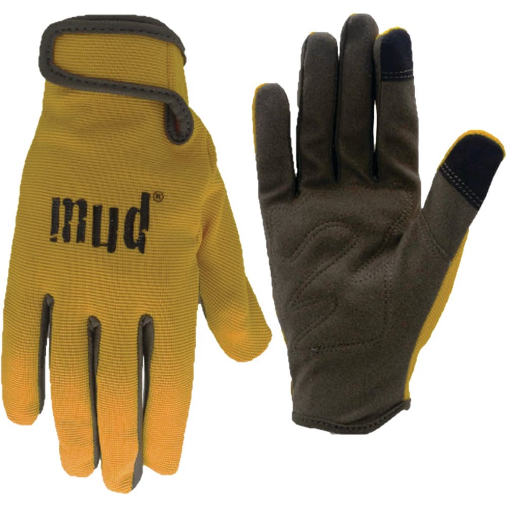 slide 1 of 2, Mud Women's Medium/Large Synthetic Leather Saffron Garden Glove Md51001S-Wml, 1 ct