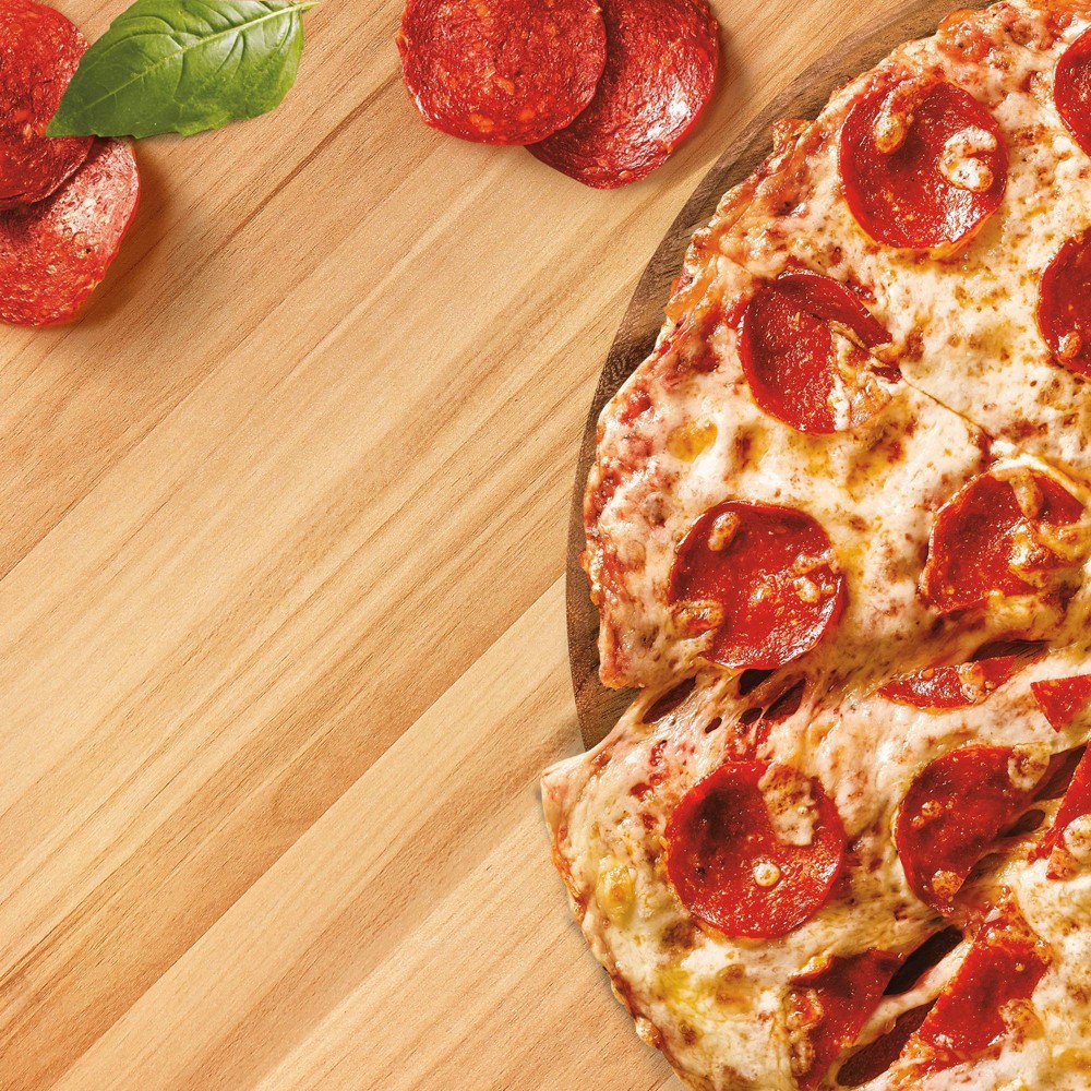 slide 5 of 6, Udi's Gluten Free Crispy Thin Crust Uncured Pepperoni Frozen Pizza - 18.39oz, 18.39 oz