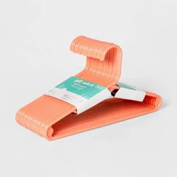 18pk Kids' Hangers Peach - Pillowfort