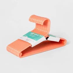 18pk Kids' Hangers Peach - Pillowfort