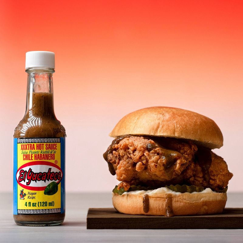 slide 3 of 6, El Yucateco Extra Hot Chile Habanero Sauce - 4oz, 4 oz