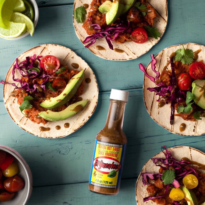 slide 4 of 6, El Yucateco Extra Hot Chile Habanero Sauce - 4oz, 4 oz