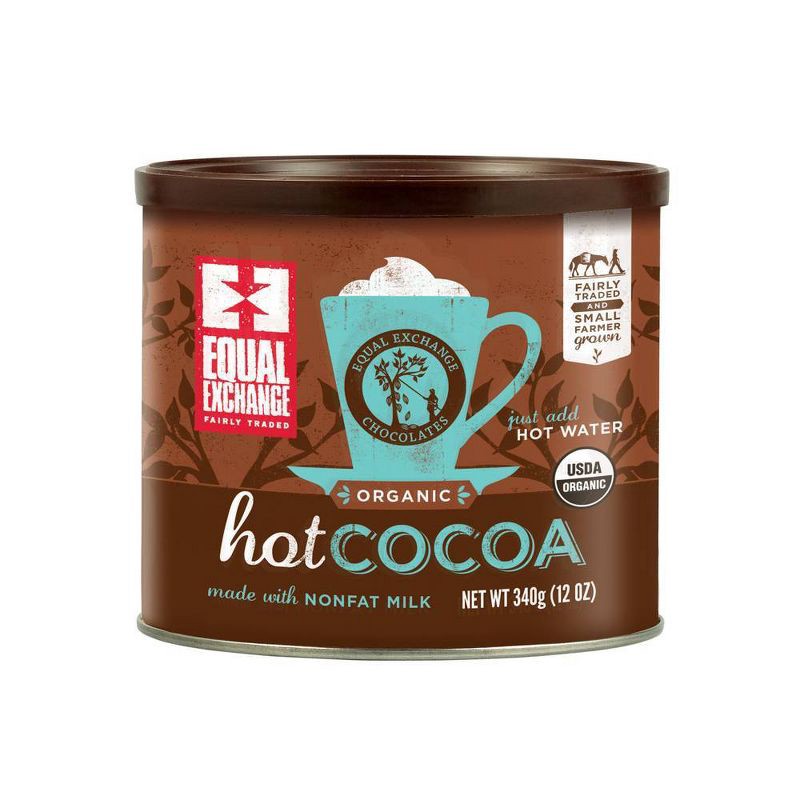 slide 1 of 4, Equal Exchange Organic Hot Cocoa - 12oz, 12 oz