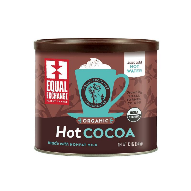 slide 1 of 4, Equal Exchange Organic Hot Cocoa - 12oz, 12 oz