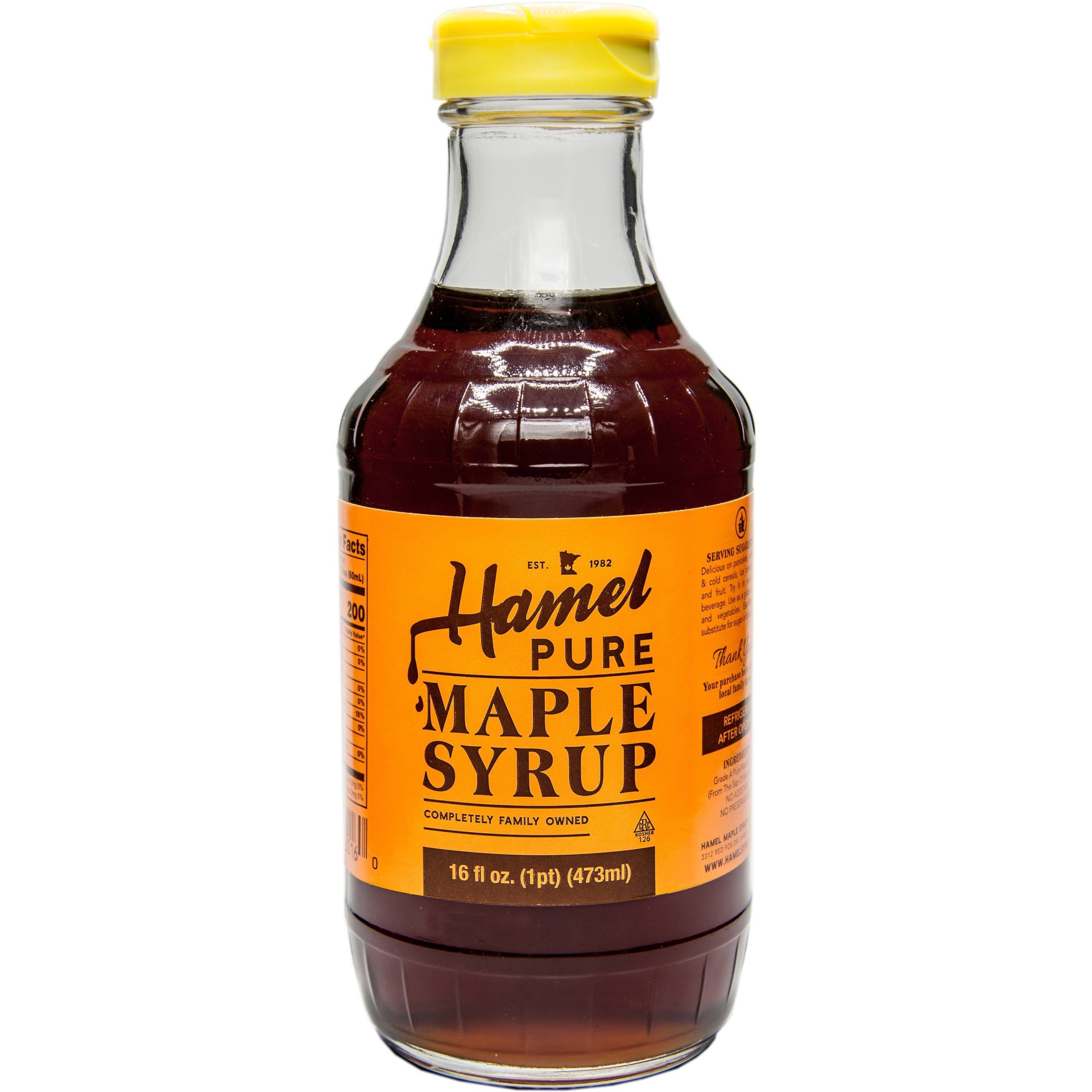 slide 1 of 1, Hamel Maple Syrup Hamel 100% Pure Maple Syrup - 16 fl oz, 16 fl oz