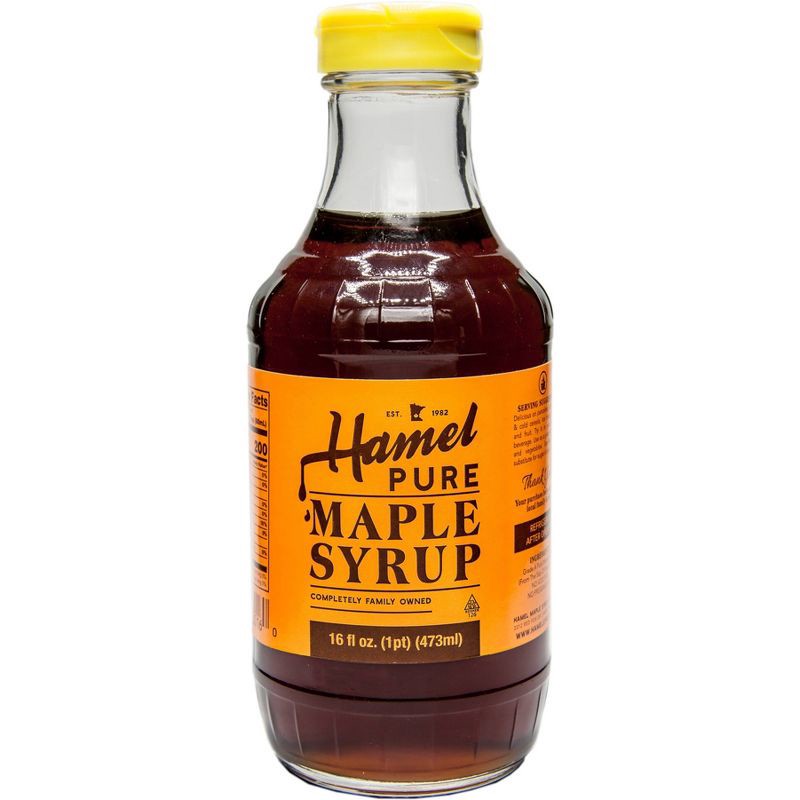 slide 1 of 3, Hamel Maple Syrup Hamel 100% Pure Maple Syrup - 16 fl oz, 16 fl oz