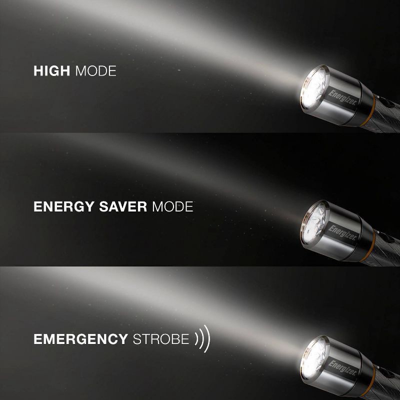 slide 6 of 8, Energizer Vision HD 6AA Performance Metal LED FlashLight, 1 ct