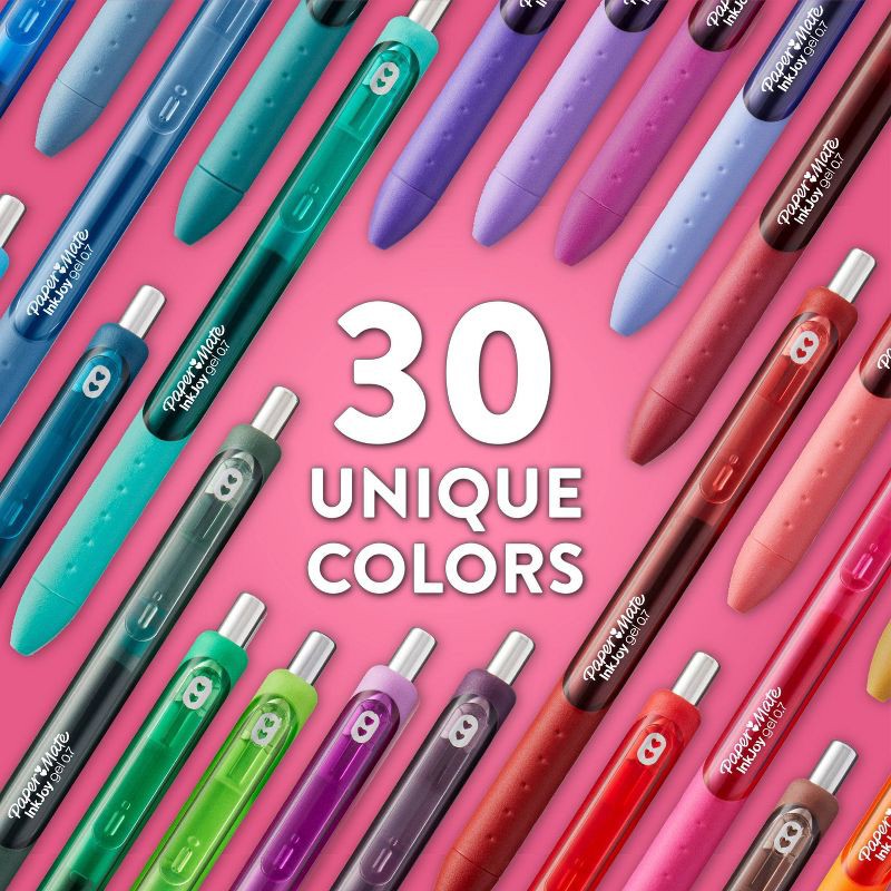 slide 5 of 6, Paper Mate Ink Joy 14pk Gel Pens 0.7mm Medium Tip Multicolored, 14 ct